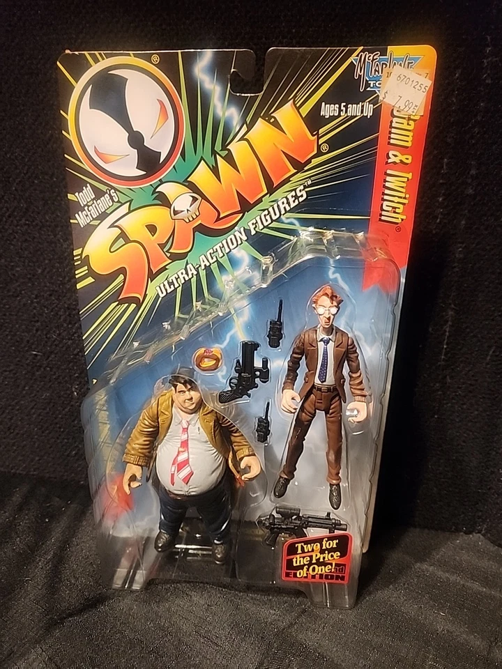 Фигурки 1996 McFarlane Spawn Sam and Twitch упаковка 2 шт. - Изображение 1 из 2