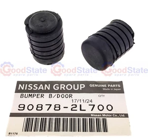 GENUINE Nissan 200SX Silvia S14 S15 Bonnet Adjusting Bumper Rubber Stops 2 Set - Picture 1 of 7