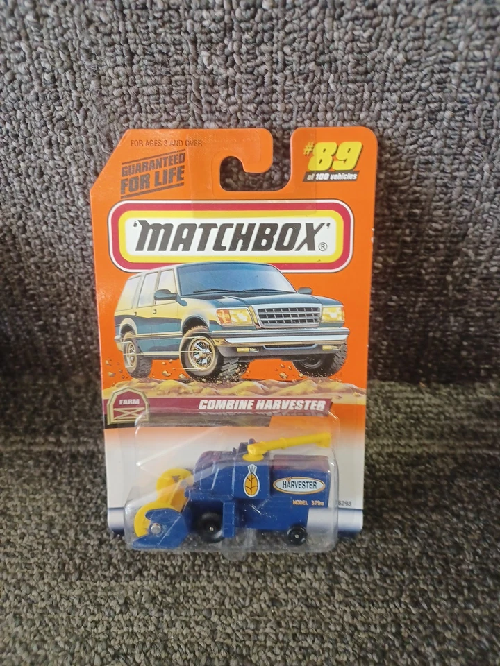 1998 Matchbox Combine Harvester #89 Diecast Car - Image 1 of 1