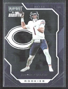 2021 Playoff Justin Fields #PMR-8 RC Acetate Rookie Card Chicago Bears - Bild 1 von 2