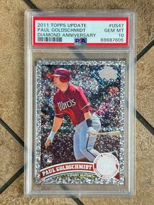 Paul Goldschmidt 2011 Topps Update Diamond Anniversary Rookie SP PSA 10 - Picture 1 of 2
