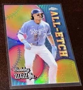 2024 Topps Chrome All-Etch Bobby Witt Jr #CAE-25 Kansas City Royals - Picture 1 of 3