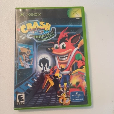 Crash Bandicoot The Wrath of Cortex Original Xbox Black Label No Manual - Image 1 of 4