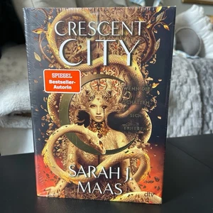 Crescent City GERMAN Edition Sprayed Edges By Sarah J. Maas - Picture 1 of 6