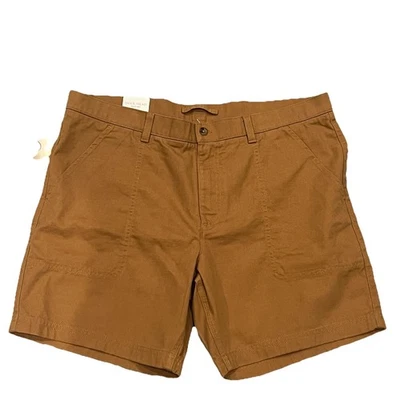Pantalones Cortos de Campamento Duck Head Para Hombres 7" Talla 38 Nuevos Informales Verano Preppy - Burnt Sienna Foto 1 de 4