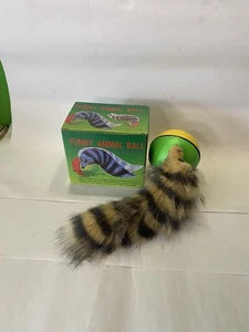 Vintage Funny Animal Ball Weazel Animal Toy Rolling Motorball  1990s Not Working - Picture 1 of 2