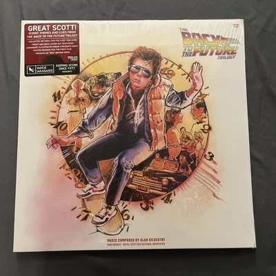 THE BACK TO THE FUTURE TRILOGY BROWN VINYL 2025 RSD BLACK FRIDAY EXCLUSIVE NEW - Image 1 of 2