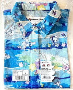 2024 Pokémon World Championships Aloha Button-Up Shirt Reyn Spooner Woman’s Lrg - Picture 1 of 3