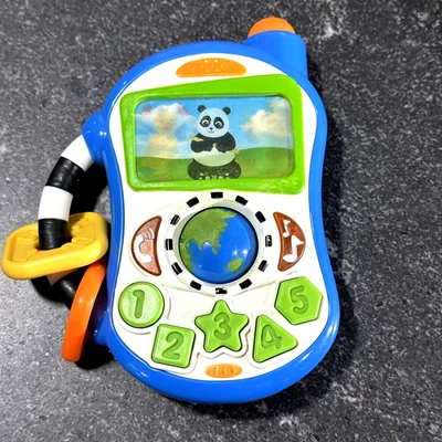 Teléfono de descubrimiento de luces y melodías Baby Einstein - Música y luces probadas/limpiadas Foto 1 de 4