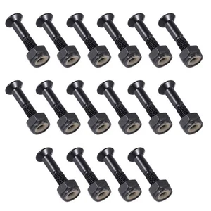 16 Set 1 Inch Skateboard Mounting Hardware Screws Bolts Skateboard Hardware1420 - Picture 1 of 7