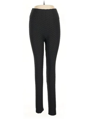 Leggings pretas femininas sem marca G - Imagem 1 de 4