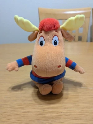 Peluche Ty Beanie Baby Nick Jr. Backyardigans Tyrone the Moose 2004 8" Foto 1 de 4