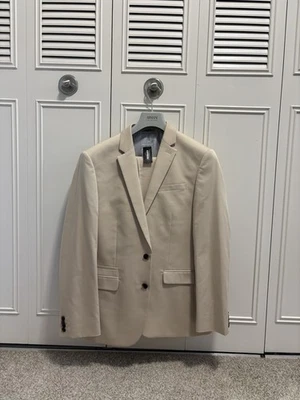 Traje portafolio 38C Express para hombre tostado con pantalones talla 30/30 Foto 1 de 4