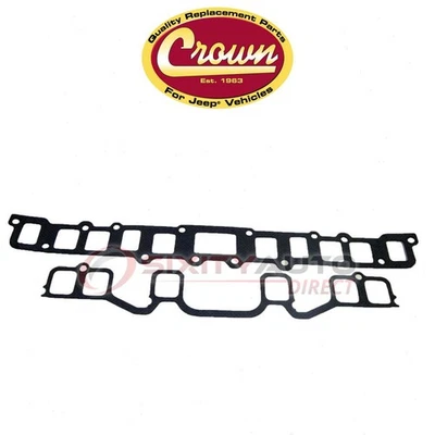 Crown Automotive Exhaust Manifold Gasket for 1980-1986 Jeep CJ7 4.2L L6 - kw Foto 1 de 4