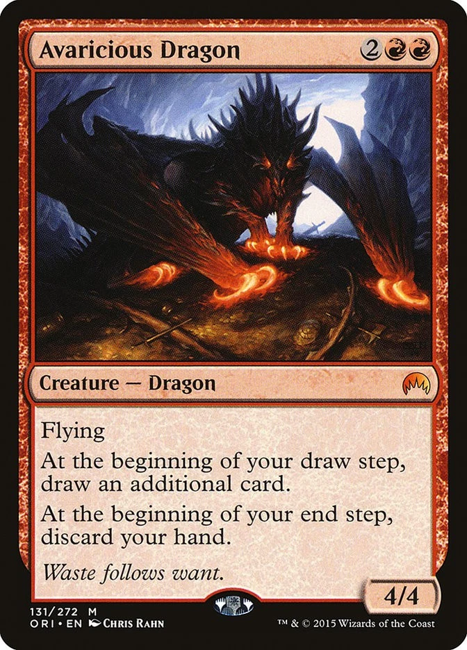 MTG Avaricious Dragon  - Magic Origins #131 - Image 1 of 1