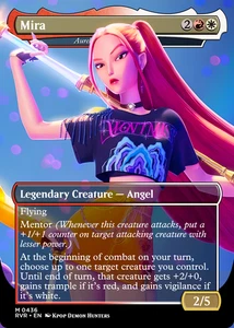 Mira KPop Demon Hunters Foil MTG Custom Aurelia EDH Commander Card | US NJ - Picture 1 of 2