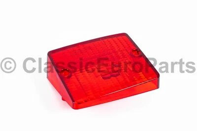 Euro Izquierdo Rojo Luz Antiniebla Trasera Lente para Porsche 928 Modelo Temprano 1978-86 Foto 1 de 4