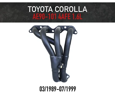Headers / Extractors for Toyota Corolla 1.6L 4AFE AE90-AE101 (1989-1999) - Image 1 of 2
