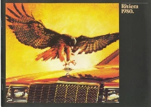 Buick Riviera 1980 (NOS) 20 páginas folleto de ventas - ¡Como nuevo! - Imagen 1 de 1
