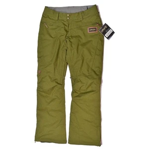 Dakine ALIA 10K Womens Snowboard Ski Pants Army Heather Medium NEW - Picture 1 of 3