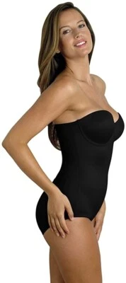 Body Miraclesuit 186944 Feminino Underwire Controle Firme Preto Tamanho 34D - Imagem 1 de 2