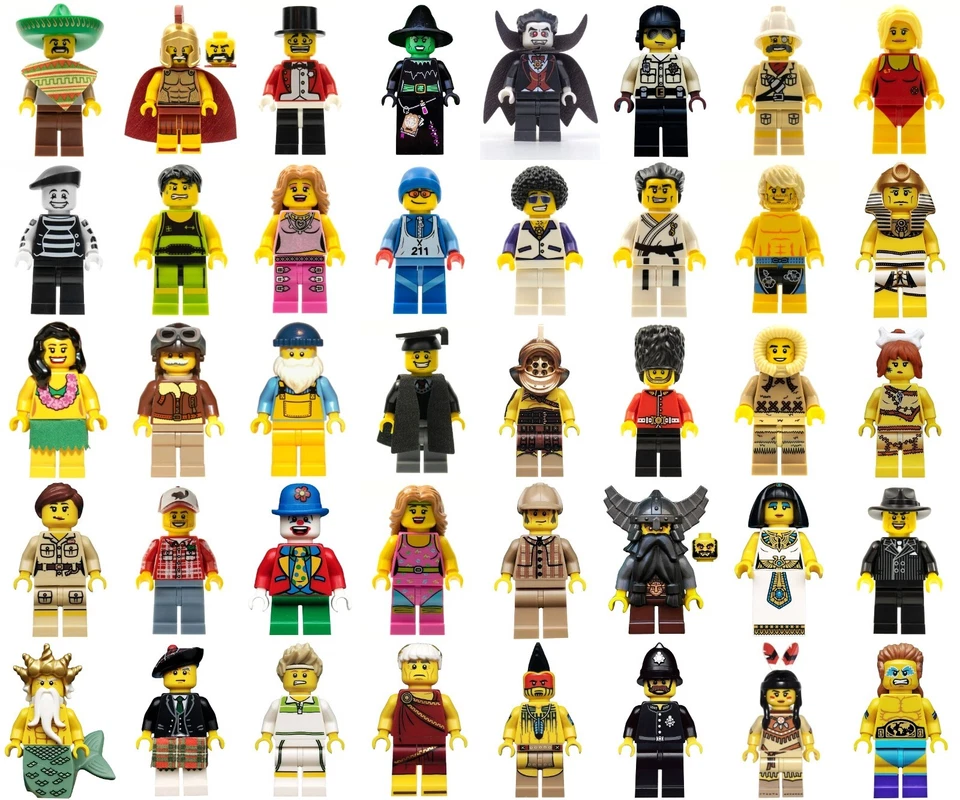 Lego CMF Sammler Minifigur Bauen Sie Ihr eigenes Konvolut Minifiguren Marvel DC MAX £3 P&P - Bild 1 von 1