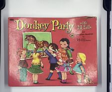 Vintage 1952 Whitman DONKEY PARTY Pin The Tail On Game #4408 COMPLETE w/ Box