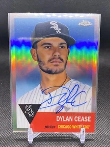 2022 Topps Chrome Platinum Refractor Dylan Cease Auto /199 White Sox - Picture 1 of 2