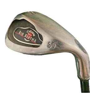 Callaway Big Bertha W Gap Wedge 50* 2004 RH RCH 75i Regular Graphite New Grip - Picture 1 of 12
