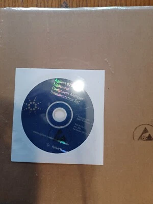 Agilent 8703B Lightwave Component Analyzer Documentation Set 08703-10202 (1) CD - Image 1 of 3