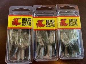 1.75" SLAB TUBE tennesse shad (gray) 10-pk Lot x3pks Big Bite Baits STUB1506-C - Picture 1 of 2