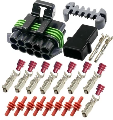 APTIV 10-Pin, 2-Pin for Holley EFI Dual SYNC, Sniper EFI 558-491 DIY Connector - Image 1 of 3