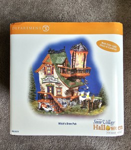 Dept 56 Snow Village Halloween - Witch's Brew Pub