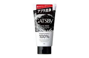 GATSBY Facial Wash Foam Strong Clear Foam 130ml Mandom Made in Japan - Picture 1 of 4