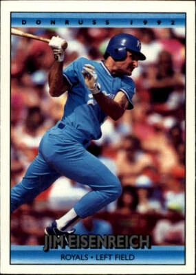 1992 Donruss #297 Jim Eisenreich - NM - Image 1 of 2