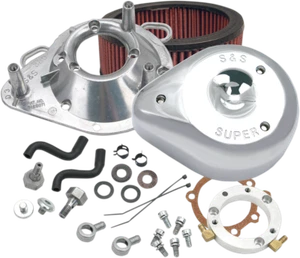 S&S Cycle Teardrop Air Cleaner Kit Chrome FLH/FLT/FXST/FLST/FXD 01-17 EFI - Picture 1 of 1