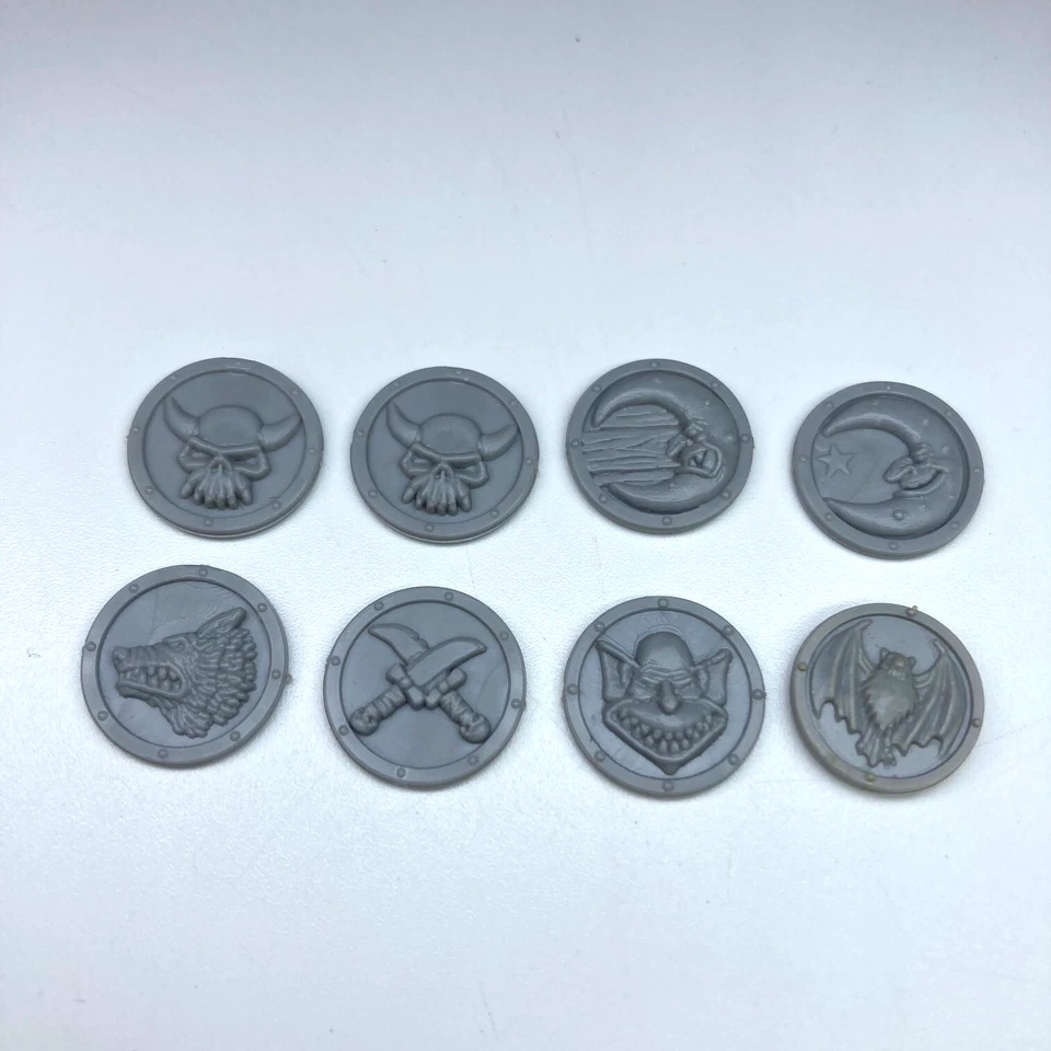 Assorted Shields - Orcs - Parts & Kitbash - Citadel Warhammer Fantasy X9498 - Image 1 of 2