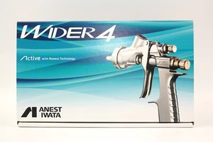 ANEST IWATA WIDER4-13J2 Gravity Feed Spray Gun 1.3mm No Cup - Picture 1 of 13