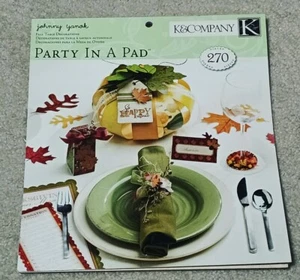 Party in a Pad Fall Table Decorations 270 Pcs by Johnny Yanok, K & Company - Picture 1 of 3