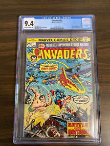 DA76620 Invaders #1 Marvel Human Torch Sub-Mariner Captain America CGC 9.4
