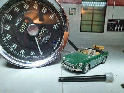 MG MGB 1976> Speedo Trip Reset Button Knob Jaeger/Smiths Gauge Dash Pin Type - Image 1 of 4
