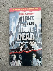 Vintage 1990 Sealed Brand New VHS Tape Movie “Night of the Living Dead" - Foto 1 di 7