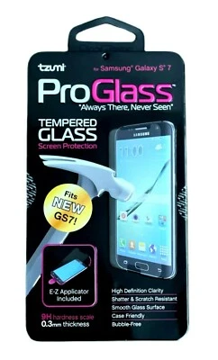 Protetor de Tela Tzumi ProGlass para Samsung Galaxy S7, Temperado, Dureza 9H - Imagem 1 de 2