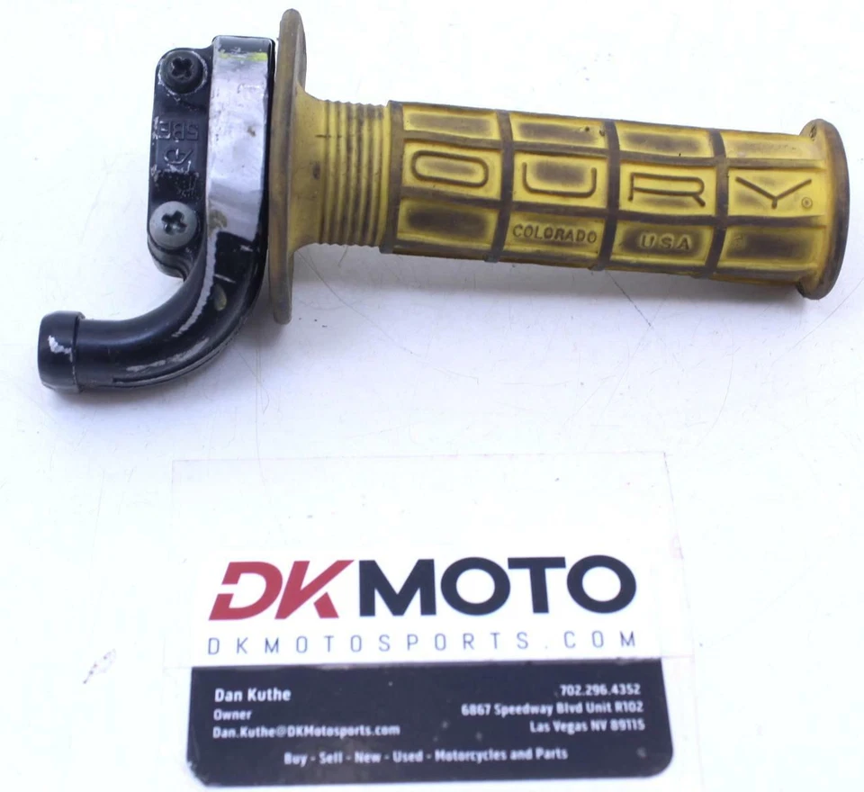 Yamaha YZ426F 2001 2002 OEM EMPUÑADURA DEL ACELERADOR DERECHO R6.BX1 Foto 1 de 4