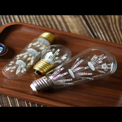 E27 LED Spiral Edison Bulbs Industrial Filament Vintage Antique Style Light Bulb - Image 1 of 4