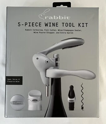 Rabbit 5-Piece Wine Tool Kit - Image 1 of 3