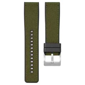 Quick Release Rubber Strap 22mm 24mm 20mm Universal Silicone Canvas Watch Bands - Picture 1 of 35