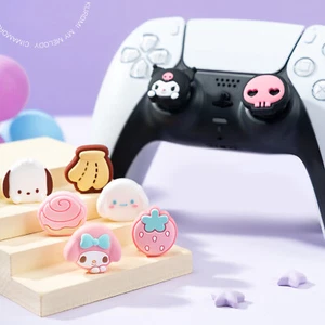 GeekShare X Sanrio ThumbStick Grip Caps for PS5 PS4 Switch PRO Controller 4PCS - Picture 1 of 18