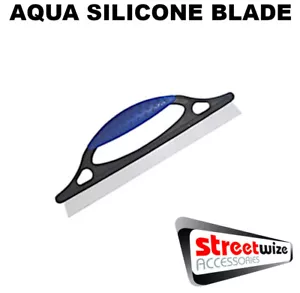 CAR VAN 4X4 AQUA SQUEEGEE WINDOW & BODYWORK LARGE SILICON CLEANING WATER BLADE - Picture 1 of 1