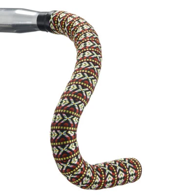 PRO+ BTP Woven DIGI RED Touring Bicycle Bike BTP Handlebar Tape - Image 1 of 4